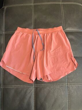 Lululemon Coral Running Shorts